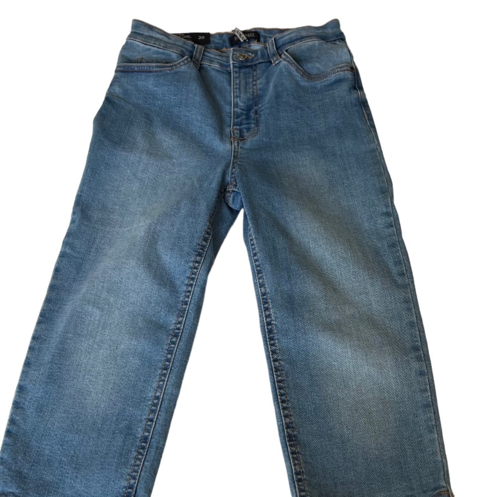 Buffalo David Bitton Sammy High Rise Skinny Capri Jeans Womens Size 26 Stretch